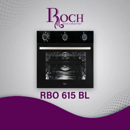 ROCH Black Built-in Electric Oven (RBO 615 BL)