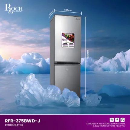 ROCH Refrigerators 340 Ltrs. (RFR-375BWD-J)