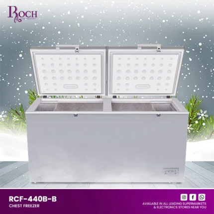 ROCH Chest Freezer (RCF-440-B-B)